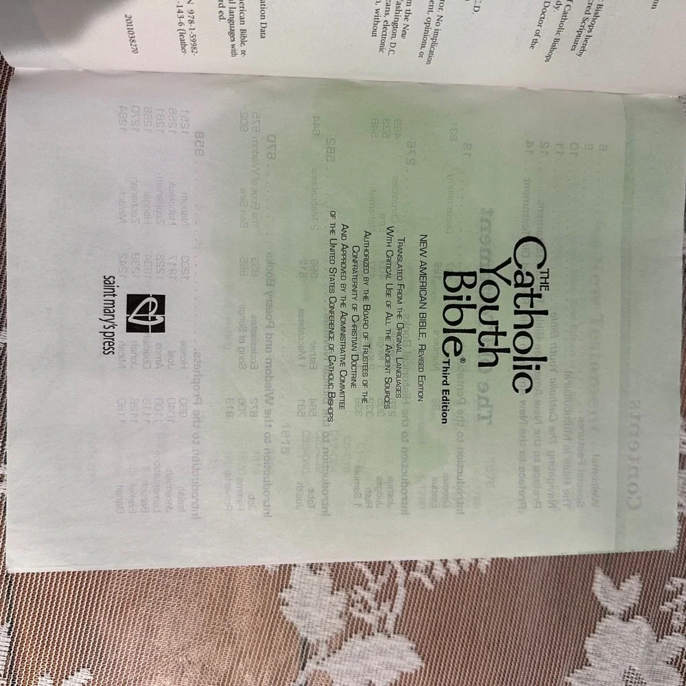 The Catholic Youth Bible‎ Revised Edition New American Bible Saint Marys Press